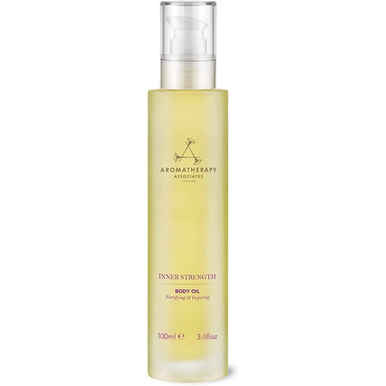 Aromatherapy Associates Inner Strength Body Oil 100ml Enriched with Jojoba and Peach Kernel Oils