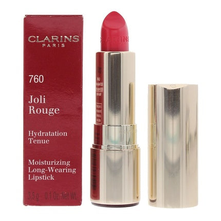 Clarins Joli Rouge Moisturizing Longwearing Lipstick 760 Pink Cranberry 35g