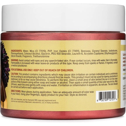 ORS Color Blast Temporary Hair Makeup Wax Sangria 171g