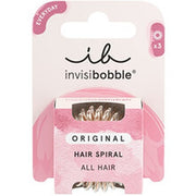 Invisibobble Original Bronze Me Pretty Hair Band 3 Pieces