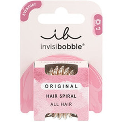 Invisibobble Original Bronze Me Pretty Hair Band 3 Pieces