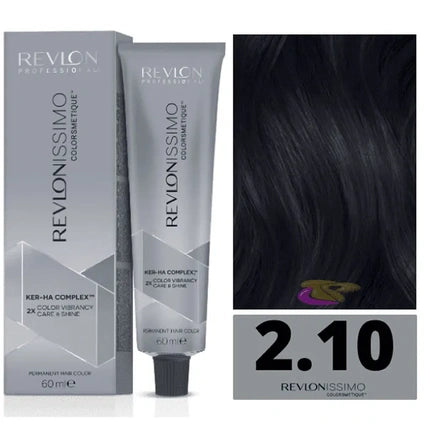 Revlon Revlonissimo Colorsmetique 210 Bluish Black Hair Color 60ml