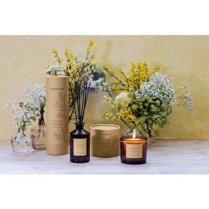 Stoneglow The Walled Garden Collection - Golden Mimosa, Mimosa, Violet, Rose