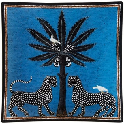 Ortigia Piatto Blue Medio Mosaic