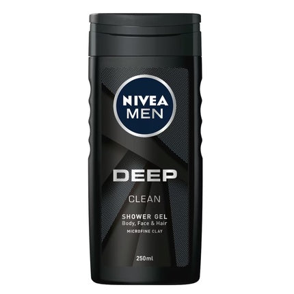 Nivea Men Shower Gel Deep Clean 250ml