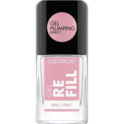 Catrice Gel Refill Nail Coat Nail Polish No. 01 Filling Station At Home Transparent Long-Lasting Glossy Acetone-Free Vegan Microplastic Particle Free 10.5ml