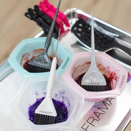 Framar Hair Dye Brush Set for Hair Bleach and Tint