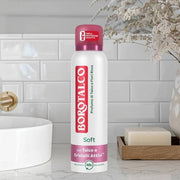 Borotalco Soft Deodorant with Talcum and Floral Fragrance 48h Spray 150ml