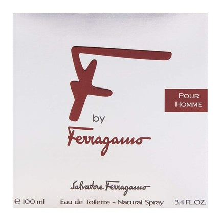 Salvatore Ferragamo F Pour Homme Black Eau De Toilette Spray 100ml/3.4oz