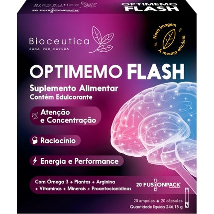 Optimemo Flash 20 Ampoules + 20 Capsules