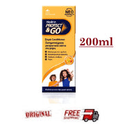 New Hedrin Protect & Go Lice Protection Spray 100% Natural 200ml