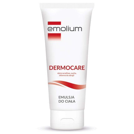 Emolium Dermocare Emulsion for Body from 1st Day of Life - Dry, Sensitive, Dirt-Repellent Skin for Allergies 200ml