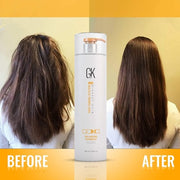 GK HAIR Global Keratin Balancing Shampoo 1000ml 33.8 Fl Oz for Oily and Color Treated Hair Deep Cleansing Restores pH Levels Ideal for Over-Processed and Environmentally Stressed Hair