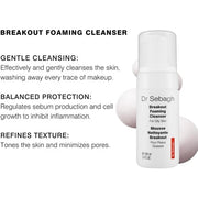 Dr Sebagh Breakout Foaming Cleanser 100ml - Clears Blemishes & Breakouts