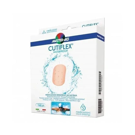 Pietrasanta Pharma Master Aid Cutiflex Water Stop Bandage 5 Bandages 10x8cm