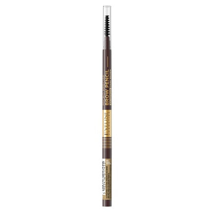 Eveline Micro Precise Eyebrow Pencil 03 Dark Brown - Perfect For Defining And Shaping Eyebrows