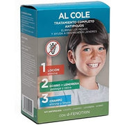 AL COLE Lice Lotion Pack Anti-200ml + Shampoo 200ml + Hat and Nit