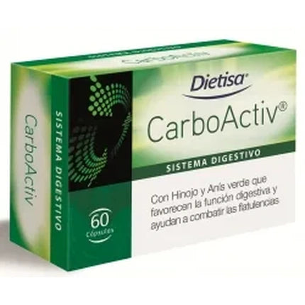 Dietisa Dietisa Carboactiv 60 Capsules