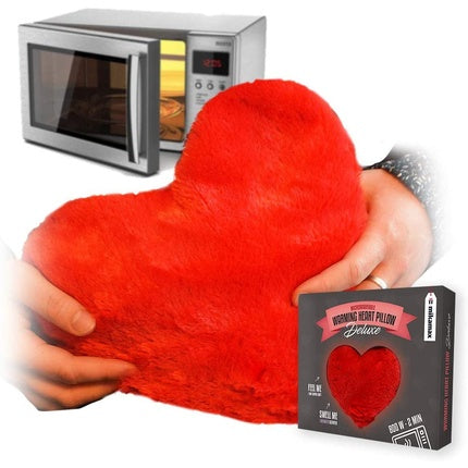 Mikamax - Warming Heart Pillow - Heart Heat Pillow - Grain Pillow