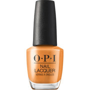 OPI Nail Lacquer Penny Loafer Lane Opaque Dark Yellow Marigold Creme Chip