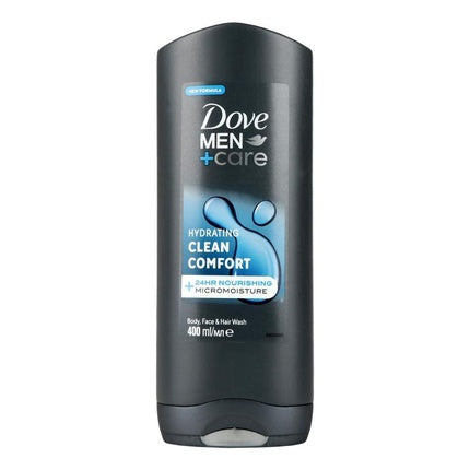 Dove Men Care Shower Gel Clean Comfort Gentle And Refreshing Body Wash For Men
