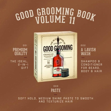 18.21 Man Made Book of Good Grooming Volume 11 Set Sweet Tobacco for Men