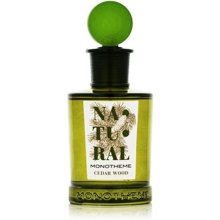 Monotheme Natural Cedar Wood Eau De Toilette 100ml Vaporizer Natural Spray