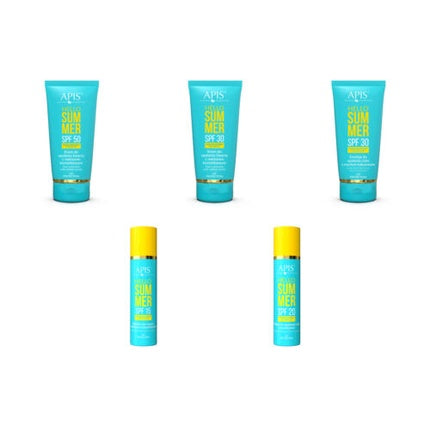 Apis Hello Summer Waterproof Body Lotion, Body Oil, and Face Mist