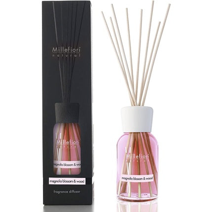 Millefiori Milano Scented Reed Diffuser | Magnolia Blossom And Wood | 250 Ml 250