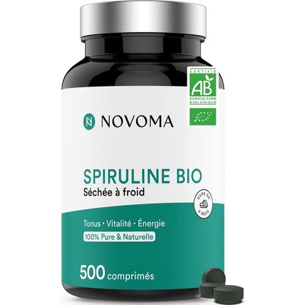 Organic Spirulina Dietary Supplement 500 Tablets