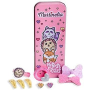 Air Val Martinelia Mermaids Set for Children Gift Box with Hair Clips Bows Hair Tie Rings and Clip Children's Jewellery Set and Hair Accessories Included Plastic No Gemstone