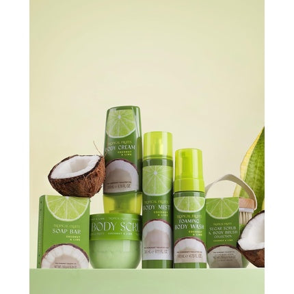 Tropical Fruits Coconut and Lime Foaming Body Wash 140ml