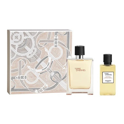 Hermes Terre D'Hermes Eau De Toilette Spray 100ml + Shower Gel 80ml Set
