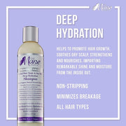 The Mane Choice Heavenly Halo Herbal Hair Tonic & Soy Milk Deep Hydration Shampoo 8oz