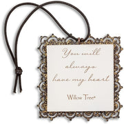 Willow Tree Heart Of Gold Hanging Ornament
