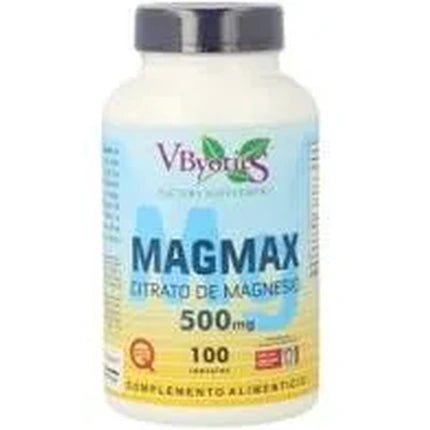 V.Byotic Magmax Magnesium Citrate 500 Mg 100 Capsules
