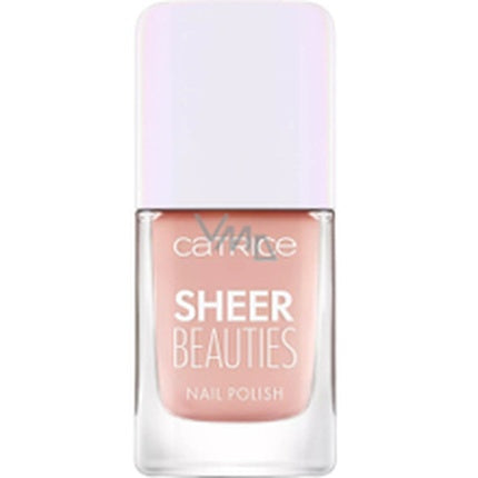 Catrice Sheer Beauties Nail Polish 010 Milky Not Guilty 105 Ml