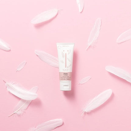 Naïf Diaper Cream for Baby & Child Soothes and Regenerates Skin with Natural Ingredients 75ml Fragrance-Free