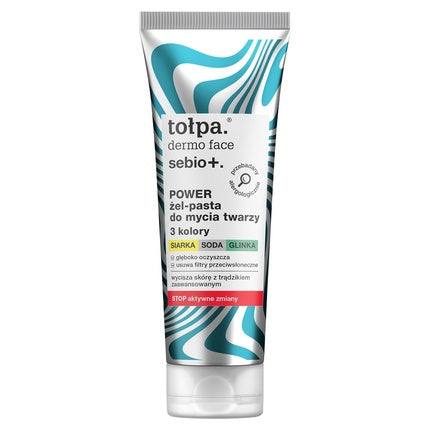 Topa Dermo Face Sebio+ Power Gel-Paste For Face Washing 100ml