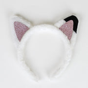 Gabby's Dollhouse Headband for Hair White Made with Resistant Materials Design Inspired in Panty Paws with Ears Original Product Designed in Spain