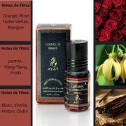 AYAT PERFUMES Halal & Vegan Perfume 100% Arabic Oil for Men and Women 3ml - Pack of 12