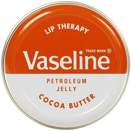Vaseline Lip Therapy Cocoa Tin Moisturizing Lip Balm