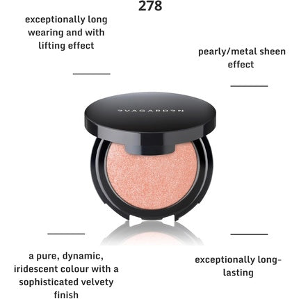 Glaring Eye Shadow 278 Peach Fuzz by Evagarden for Women 0.08 Oz