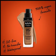 Nyx Professional Makeup Golden Honey Foundation 30ml