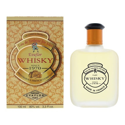 Evaflor Whisky Men Eau De Toilette 100ml Spray For Men