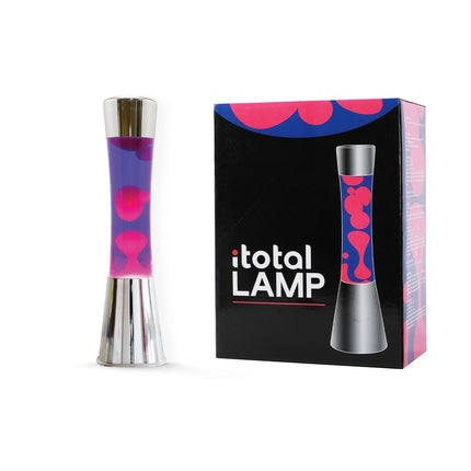 Itotal Lava Lamp Purple And Pink 40 Cm