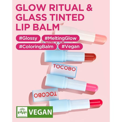 Tocobo Glass Tinted Lip Balm No.012 Better Pink 3.5g