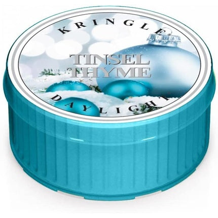 Kringle Candle - Tinsel Thyme - Daylight Candle 1.25oz