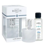 Maison Berger Paris Gift Set Catalytic Lamp Spirale Frosted With Ocean Breeze Refill 250 Ml