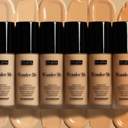 Pupa Fluid Foundation Waterproof Wonder Me 010 Porcelain Neutral